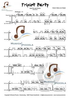 Triplet Party von Marty van Seijen 