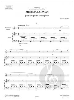 Minimal Songs von Nicolas Prost 
