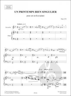 Un Printemps Bien Singulier von Marc Lys 