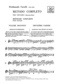 Metodo Completo per Chitarra Vol. 2 von Ferdinando Carulli 