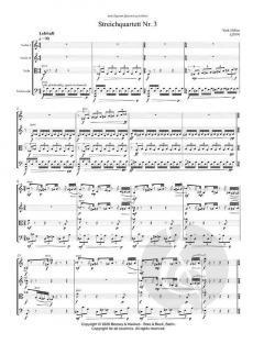 Streichquartett Nr. 3 von York Höller (Download) im Alle Noten Shop kaufen