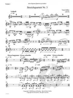 Streichquartett Nr. 3 von York Höller (Download) im Alle Noten Shop kaufen
