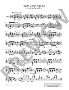 Rusen Günes Anisina op. 92c von Fazil Say (Download) 