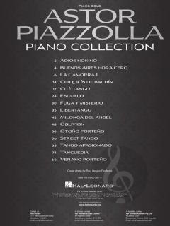 Astor Piazzolla Piano Collection 