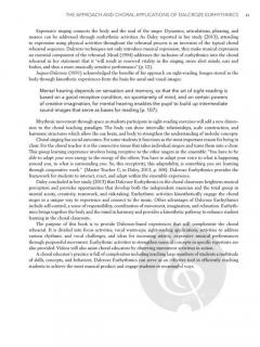 Dalcroze Eurhythmics in the Choral Classroom von Marla Butke 