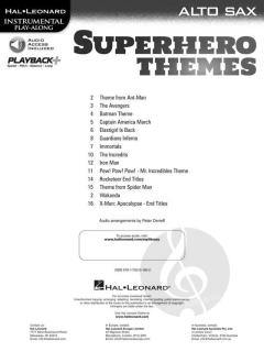 Superhero Themes for Alto Saxophone 
