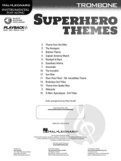 Superhero Themes for Trombone 