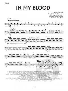 In My Blood von Vitamin String Quartet 