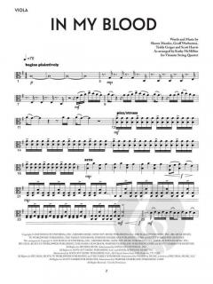 In My Blood von Vitamin String Quartet 