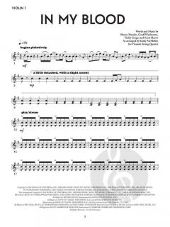 In My Blood von Vitamin String Quartet 