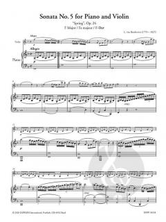 Sonata No. 5 op. 24 F Major von Ludwig van Beethoven 
