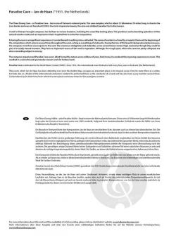 Paradise Cave (Fanfarenorchester) von Jan de Haan 