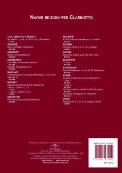 Adagio And Tarantella For Clarinet And Piano von Ernesto Cavallini 