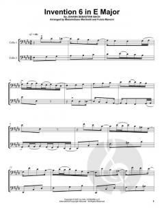 Invention 6 In E Major von Johann Sebastian Bach (Download) 