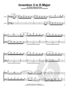 Invention 3 In D Major von Johann Sebastian Bach (Download) 