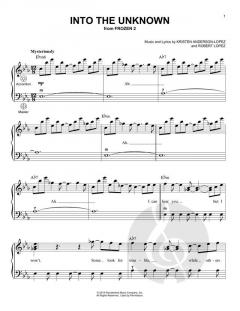 Into The Unknown von Kristen Anderson-Lopez (Download) 