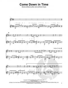 Come Down In Time von Elton John (Download) 