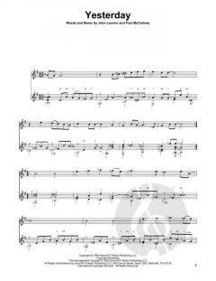 Yesterday von The Beatles (Download) 
