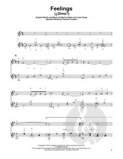 Feelings (¿Dime?) von Morris Albert (Download) 