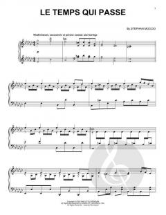 Le Temps Qui Passe von Stephan Moccio (Download) 