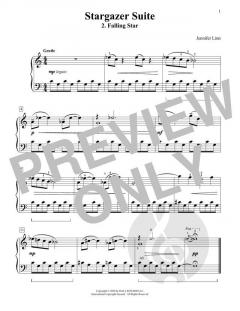 Stargazer Suite: 2. Falling Star von Jennifer Linn (Download) 