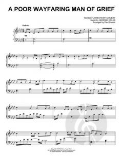 A Poor Wayfaring Man Of Grief von Paul Cardall (Download) 