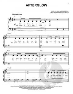 Afterglow von Ed Sheeran (Download) 