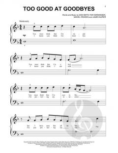 Too Good At Goodbyes von Sam Smith (Download) 