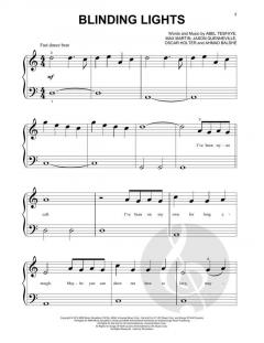 Blinding Lights von Max Martin (Download) 