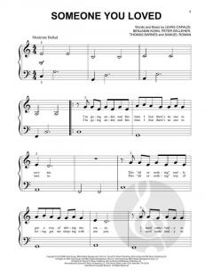 Someone You Loved von Lewis Capaldi (Download) 