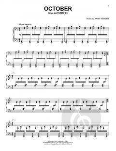 October von Yann Tiersen (Download) 