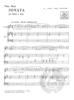 Sonata For Flute And Harp (Nino Rota) 