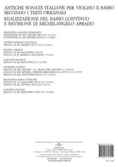 Sonata Op. 1 Nr. 10 G Minor Violin Piano Didone Abbandonata 2nd Ed von Guiseppe Tartini im Alle Noten Shop kaufen