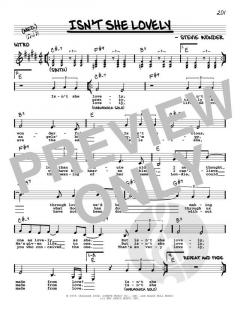 Isn't She Lovely von Stevie Wonder (Download) 