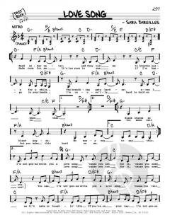 Love Song von Sara Bareilles (Download) 