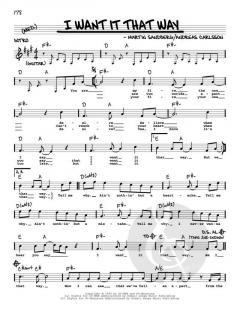 I Want It That Way von Backstreet Boys (Download) 