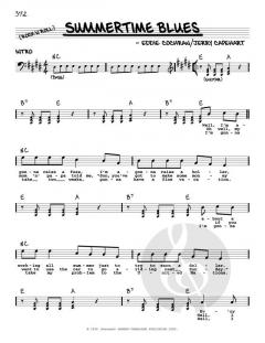 Summertime Blues von Eddie Cochran (Download) 