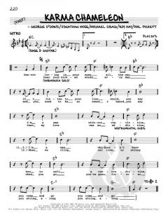 Karma Chameleon von Roy Hay (Download) 