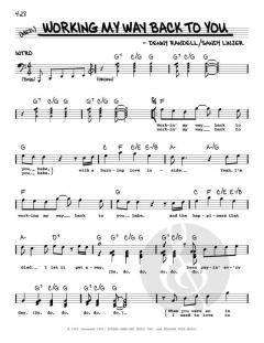 Workin' My Way Back To You von Sandy Linzer (Download) 