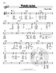 Piano Man von Billy Joel (Download) 