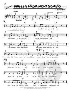 Angels From Montgomery von Bonnie Raitt (Download) 