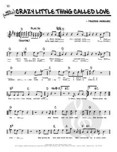 Crazy Little Thing Called Love von Freddie Mercury (Download) 