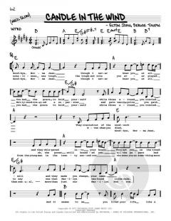 Candle In The Wind von Bernie Taupin (Download) 