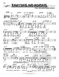 Rainy Days And Mondays von Roger Nichols (Download) 