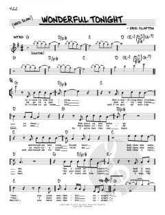 Wonderful Tonight von Eric Clapton (Download) 