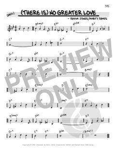 (There Is) No Greater Love von Marty Symes 