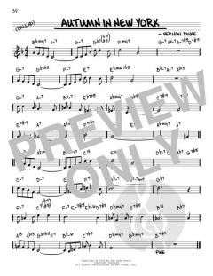 Autumn In New York von Vernon Duke 