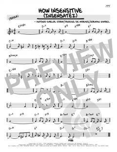 How Insensitive [Reharmonized version] von Astrud Gilberto 