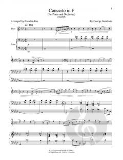 Concerto In F von George Gershwin (Download) 