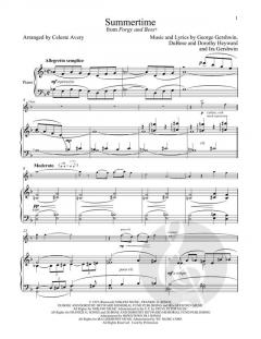 Summertime von George Gershwin (Download) 